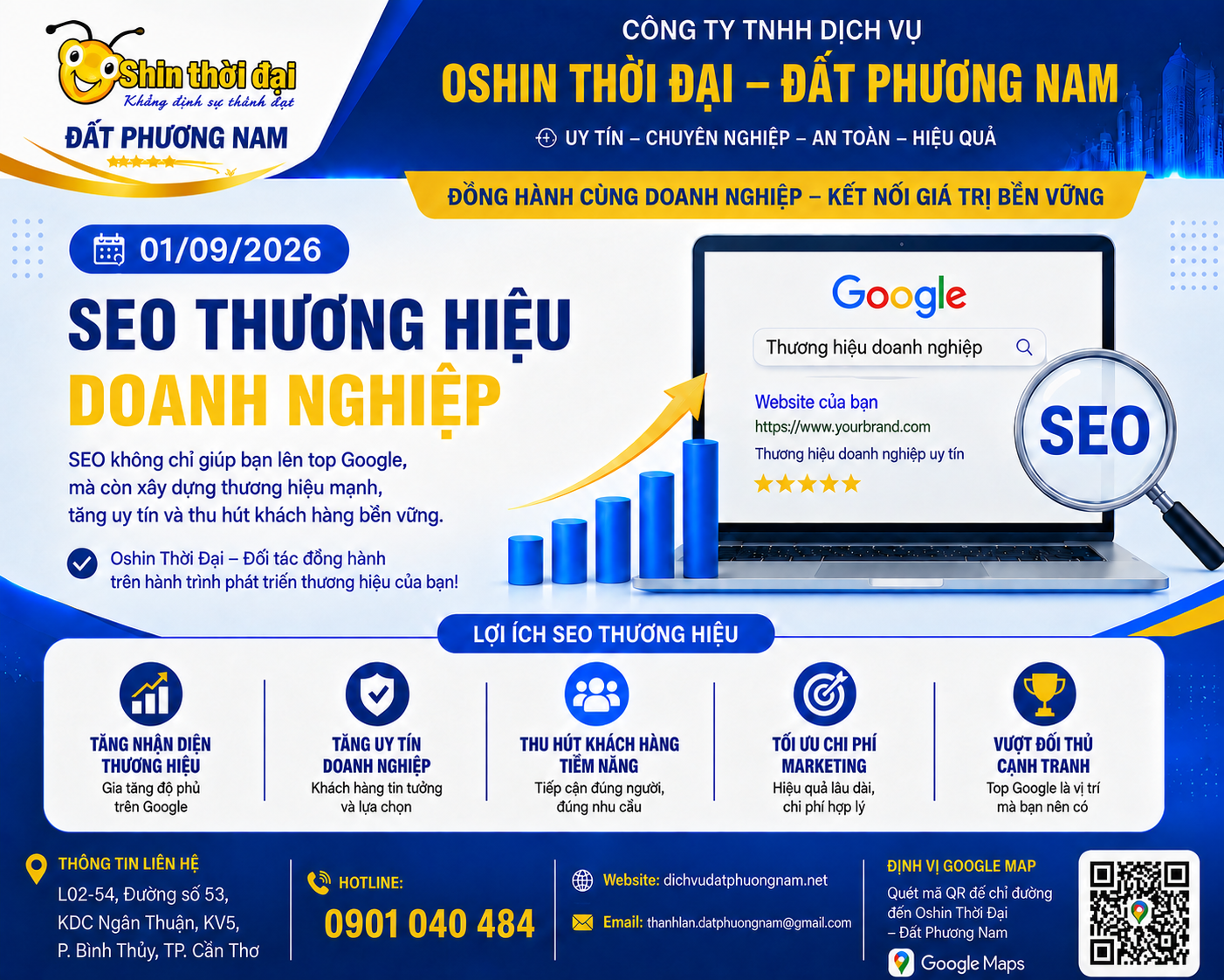Công Ty Dịch Vụ Oshin Thời Đại – Đất Phương Nam | Giải Pháp Dịch Vụ Cần Thơ